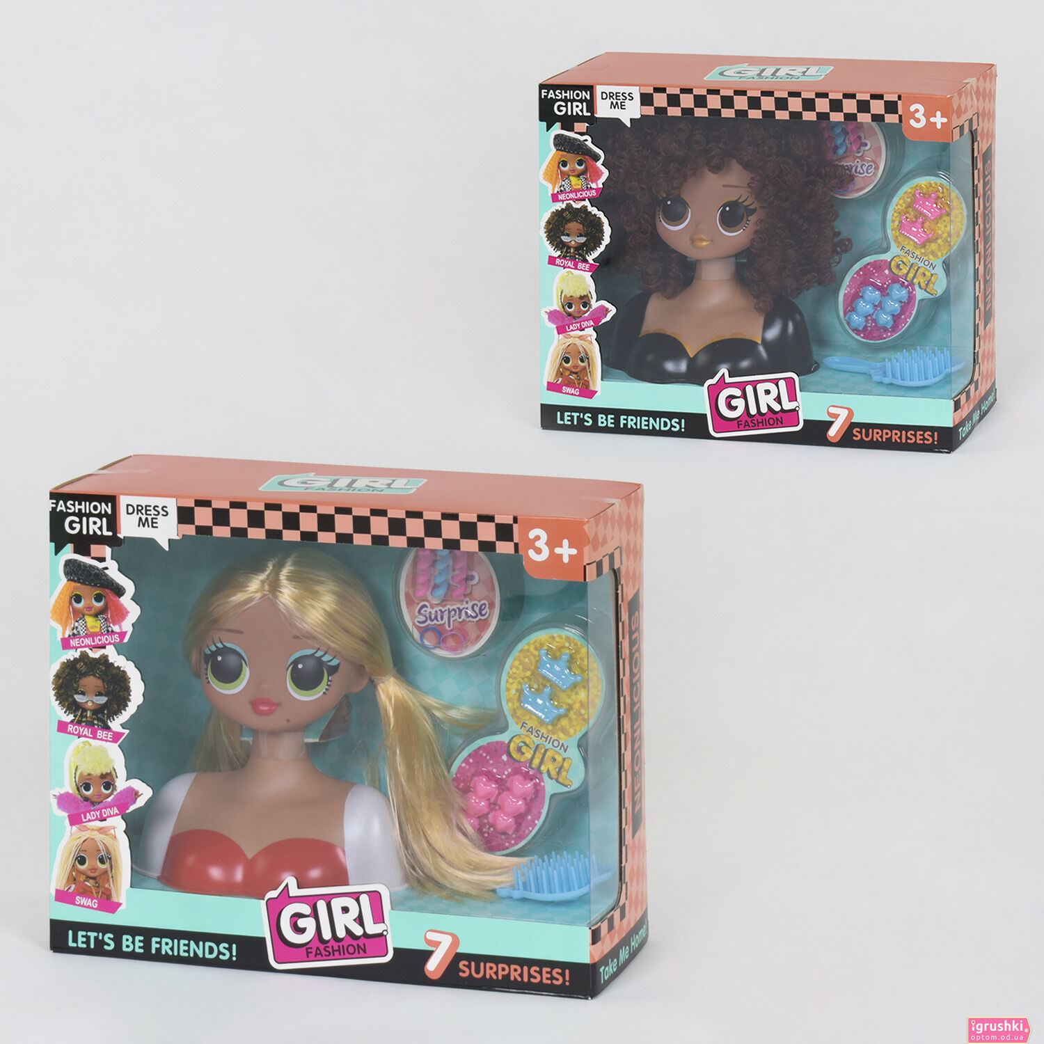 Kukla Golova Lk 1017 24 2 2 Vida Maneken Dlya Prichesok V Korobke 84161 Kukly V Korobke Igrushki Optom V Odesse